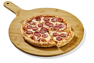 TK-Pizza Perfettissima Piccola Salame Serviervorschlag